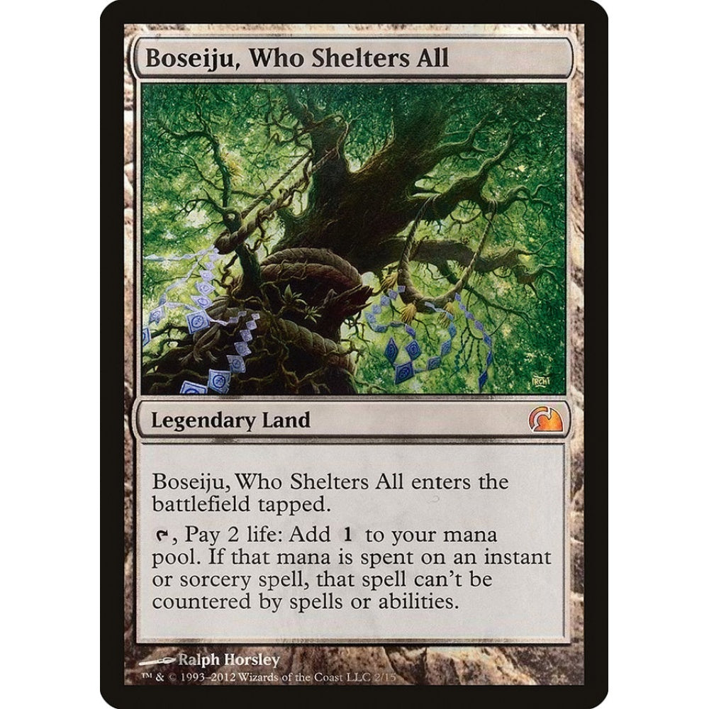 BOSEIJU Carta Magic: The Gathering – 'Che Protegge Tutti' (Champions Of Kamigawa, Rara, Inglese) - 3