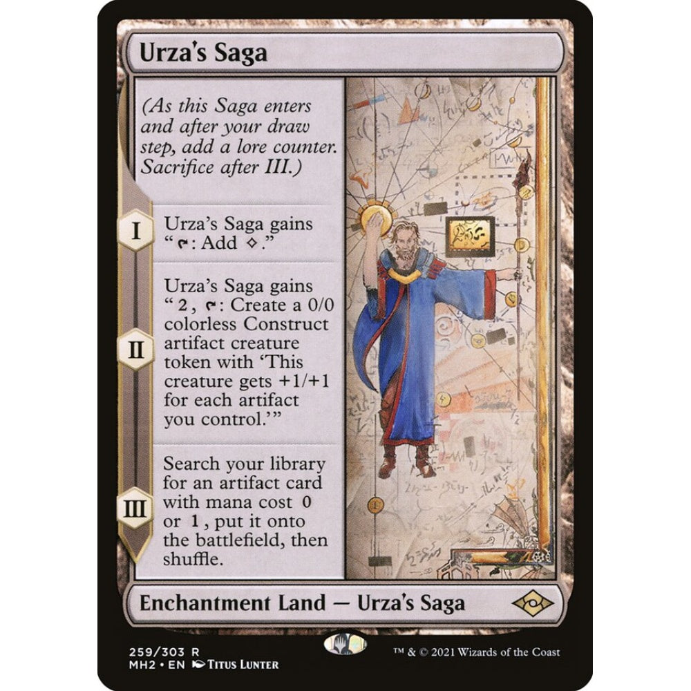 Urza's Saga rare 259 Magic the Gathering Modern Horizons 2