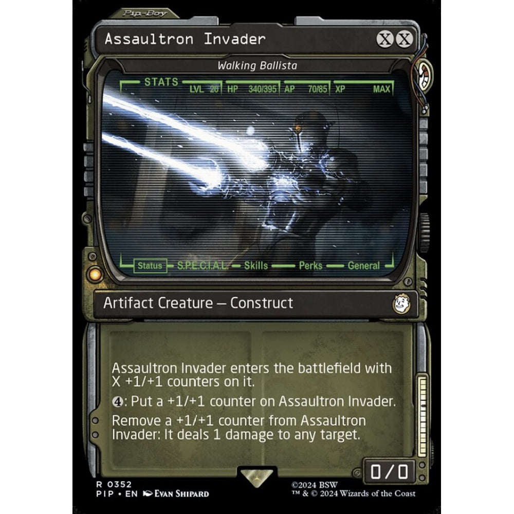 Walking Ballista rare 352 Magic the Gathering Fallout