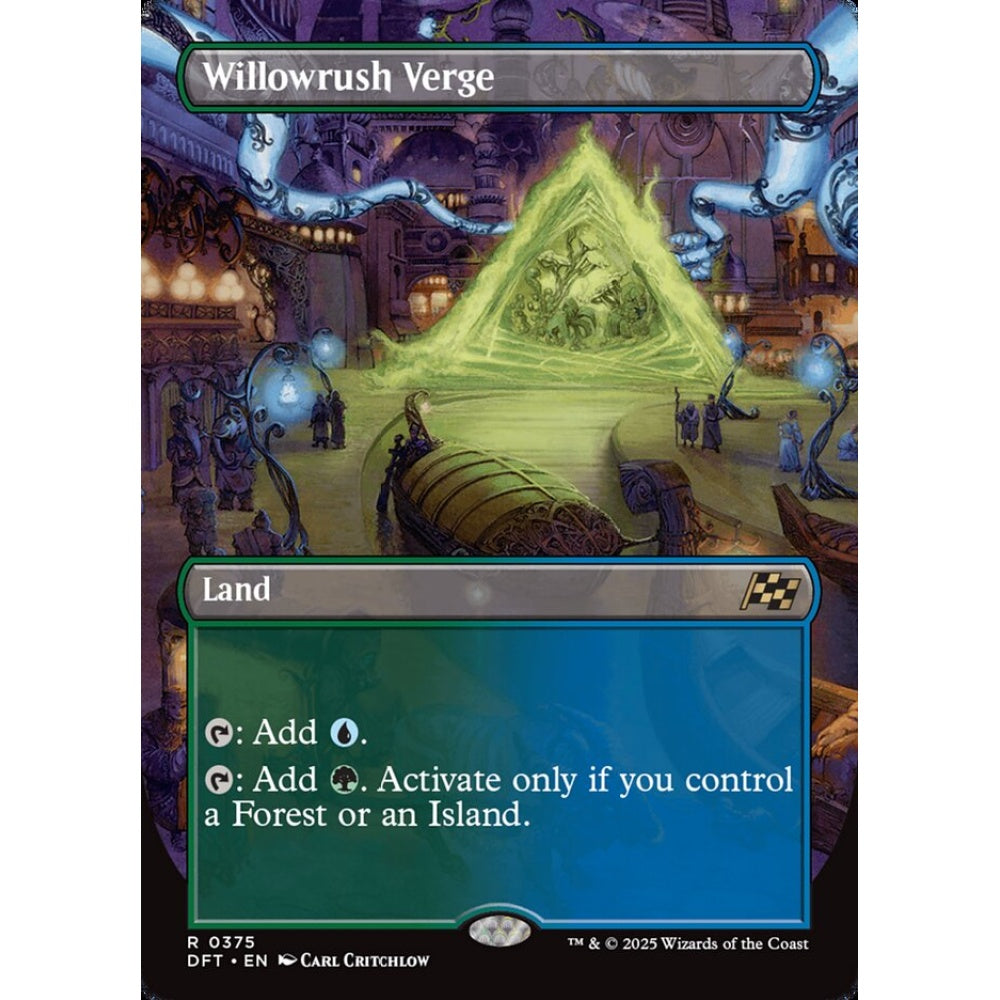 Willowrush Verge, 375, rare, Magic: The Gathering, Aetherdrift