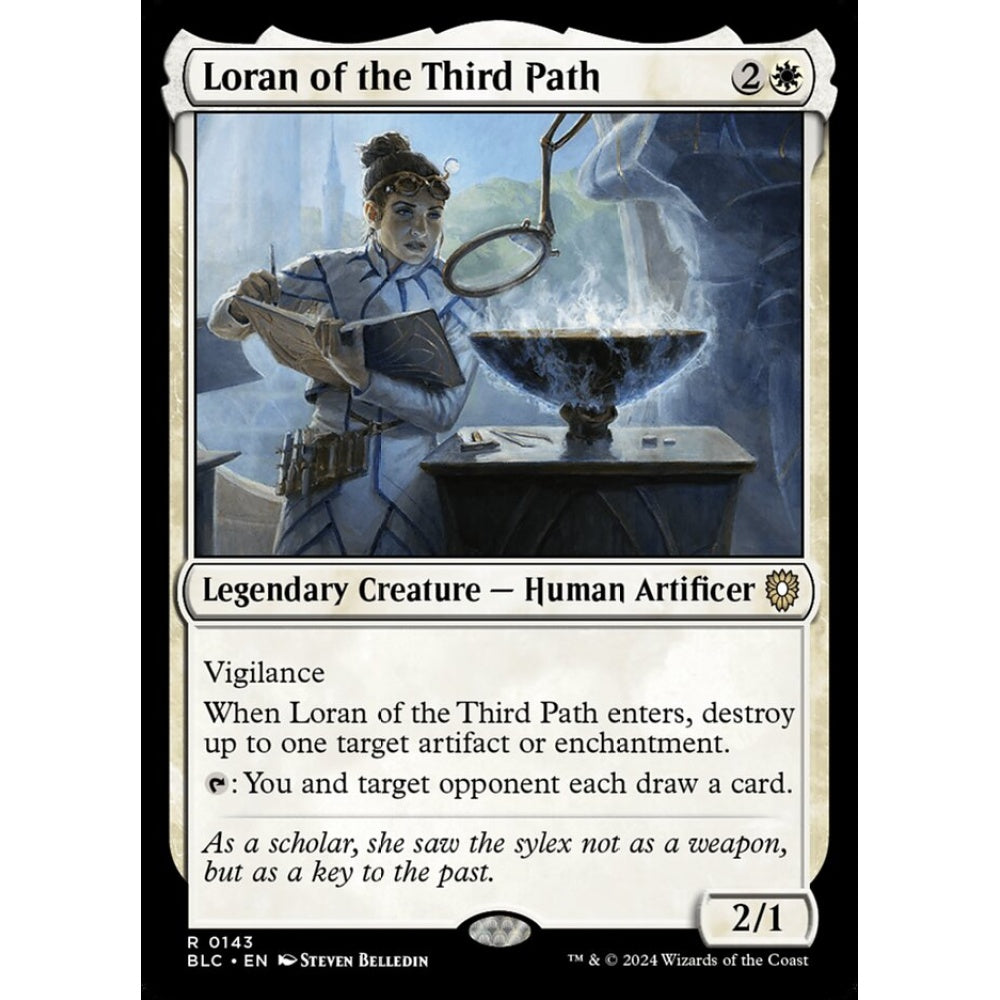 Loran of the Third Path, 143, rare, Magic: The Gathering, Bloomburrow