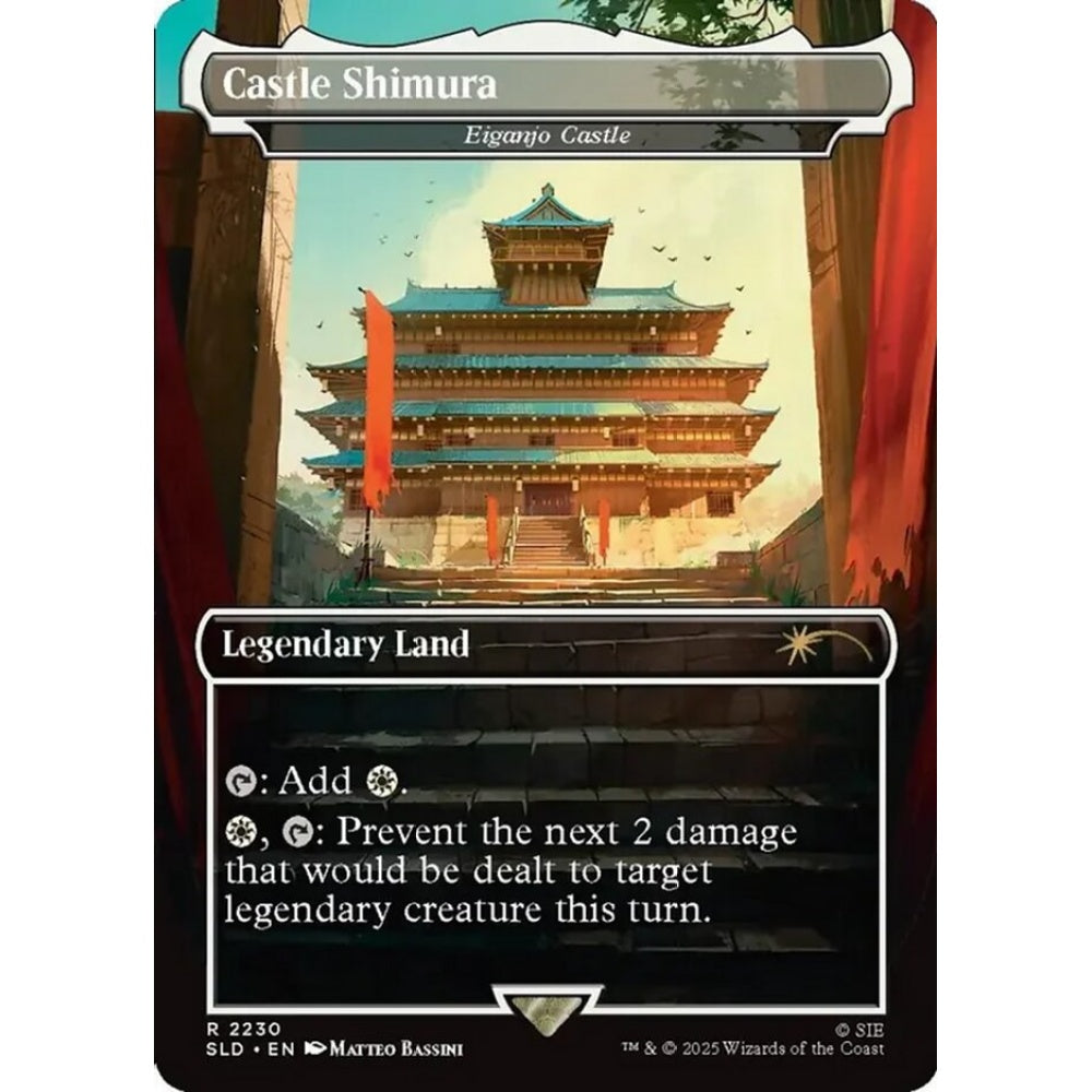 Eiganjo Castle rare 2230 Magic the Gathering Secret Lair Drop
