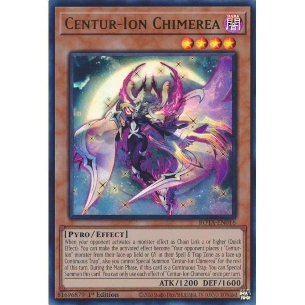 Centur-Ion Chimerea ROTA-EN016 Ultra Yu-Gi-Oh Rage of the Abyss