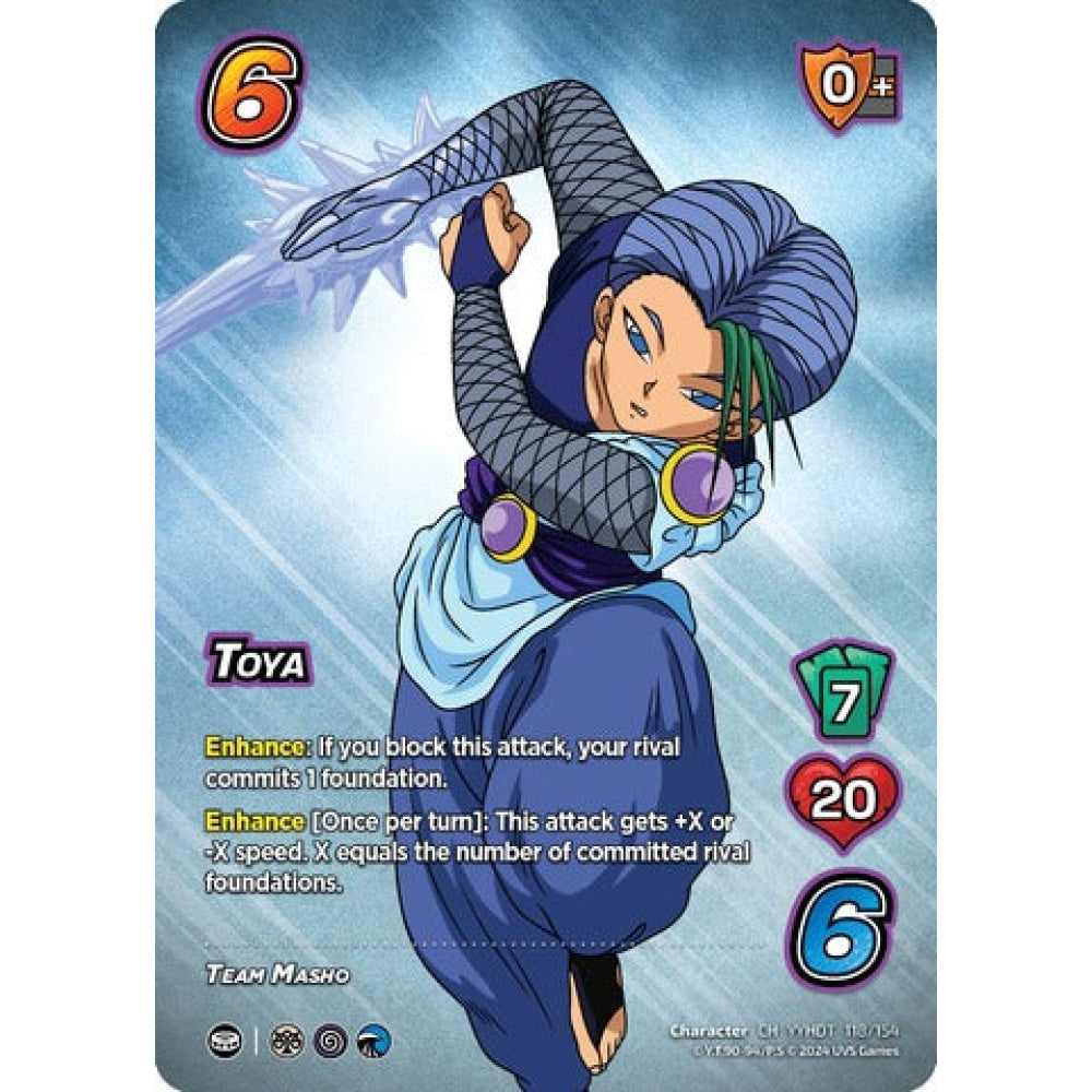 TOYA, 118/154, XR-CH, UniVersus, Yu Yu Hakusho: Dark Tournament