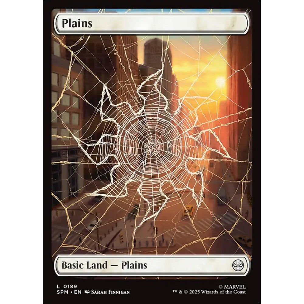 Plains common 189 Magic the Gathering Marvel's Spider-Man