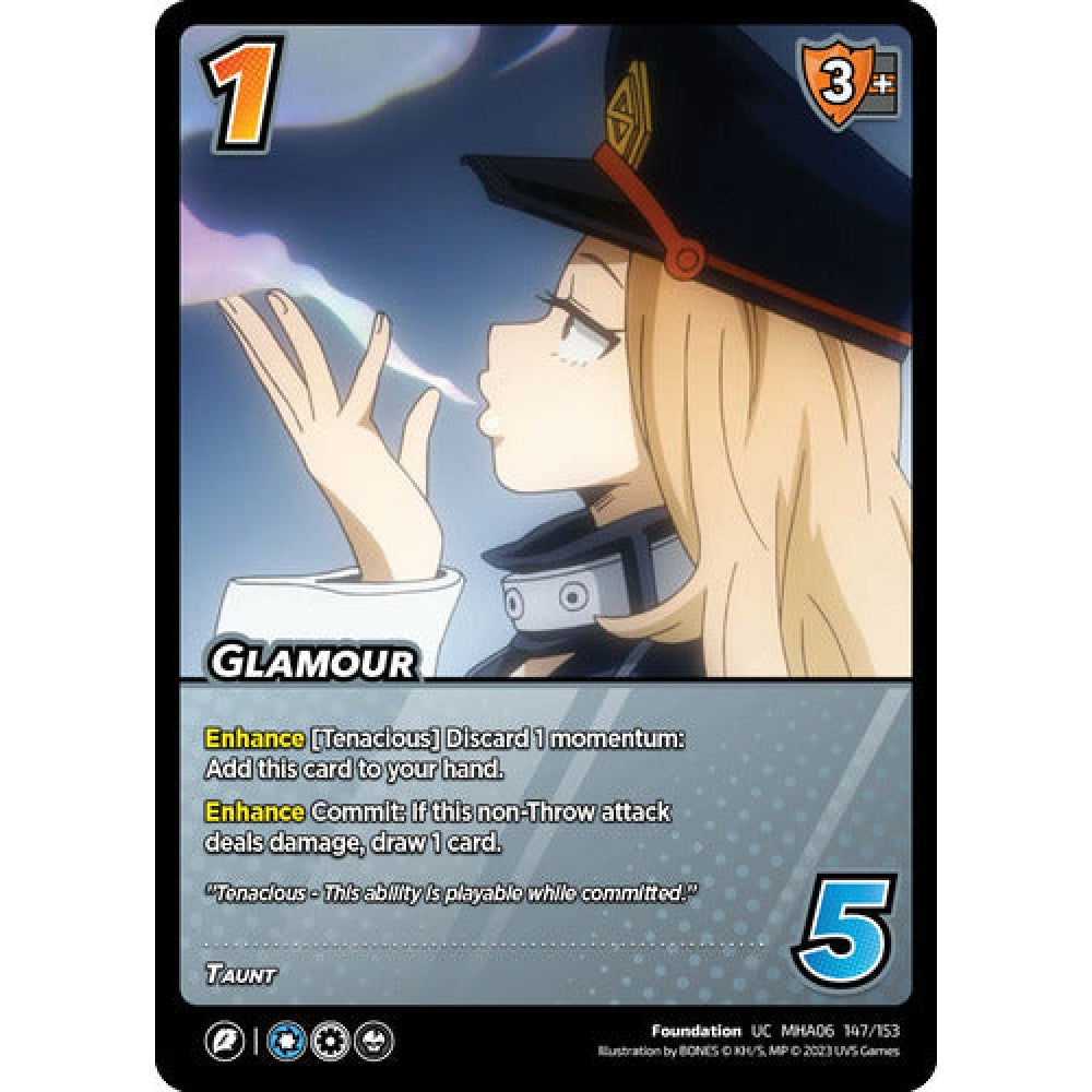 Glamour, 147/153, UC, UniVersus, MHA06 Jet Burn