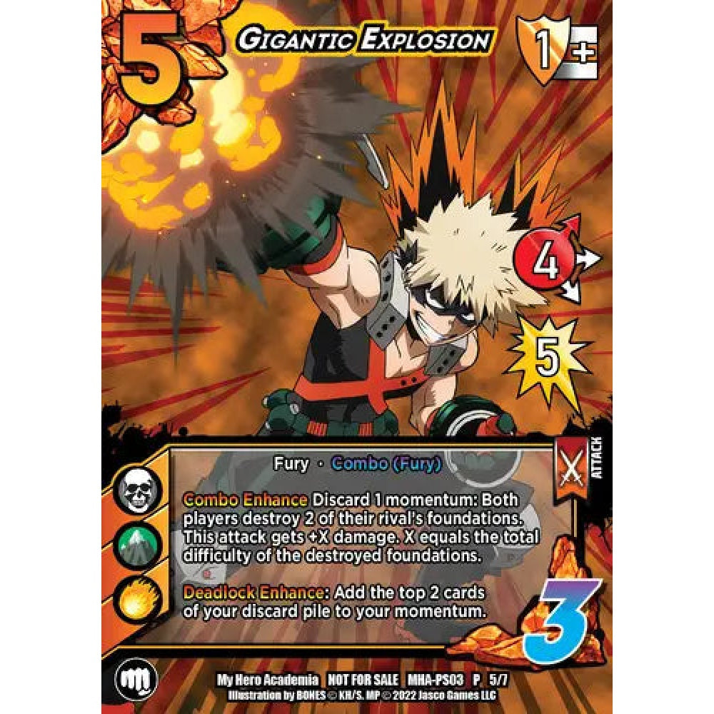 Gigantic Explosion, 5/7, P, UniVersus, Promos