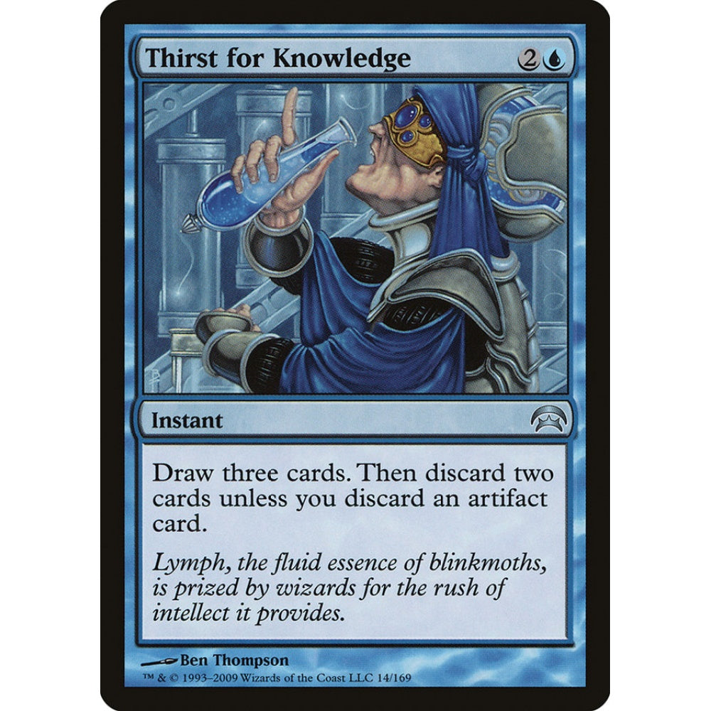 Thirst for Knowledge uncommon 14 Magic the Gathering Planechase