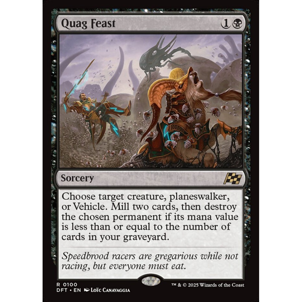 Quag Feast, 100, rare, Magic: The Gathering, Aetherdrift