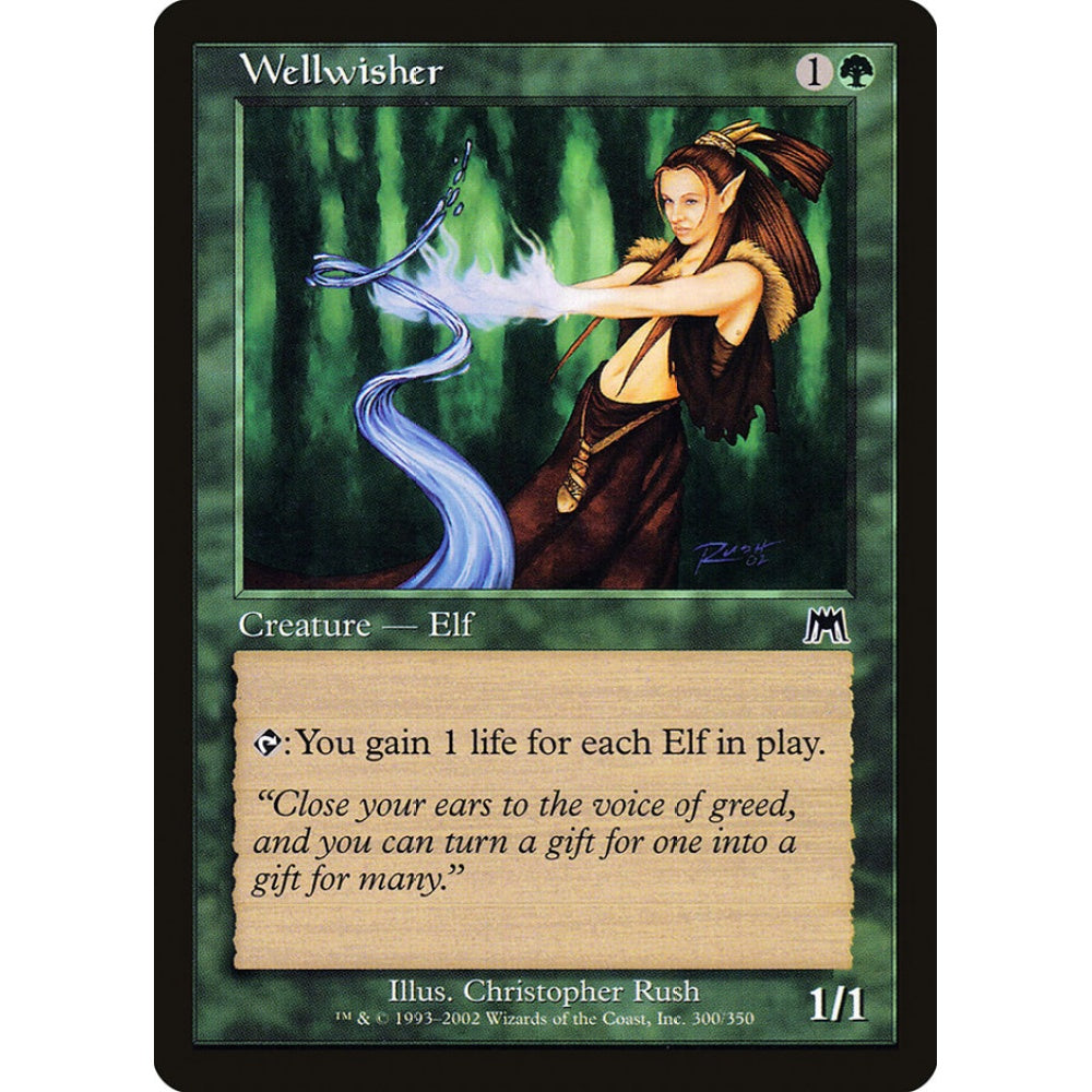 Wellwisher common 300 Magic the Gathering Onslaught