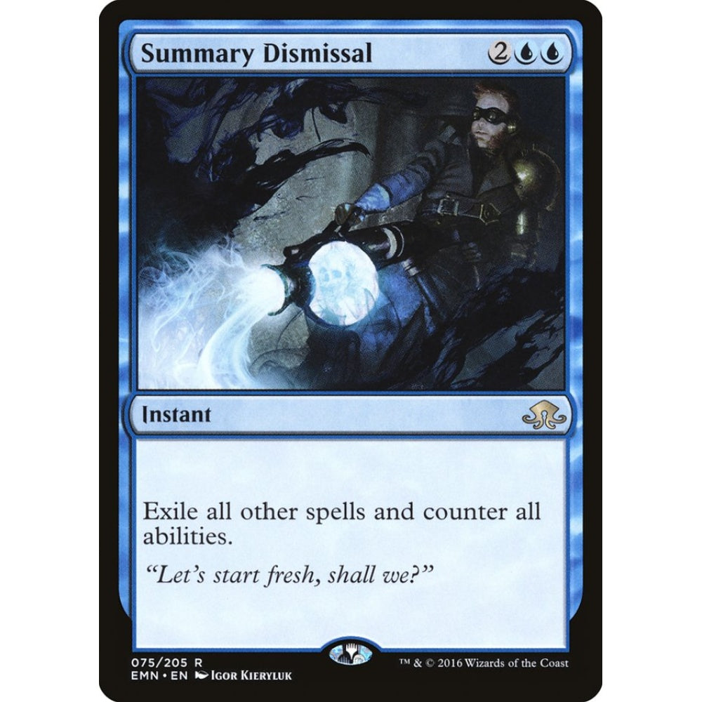 Summary Dismissal rare 75 Magic the Gathering Eldritch Moon