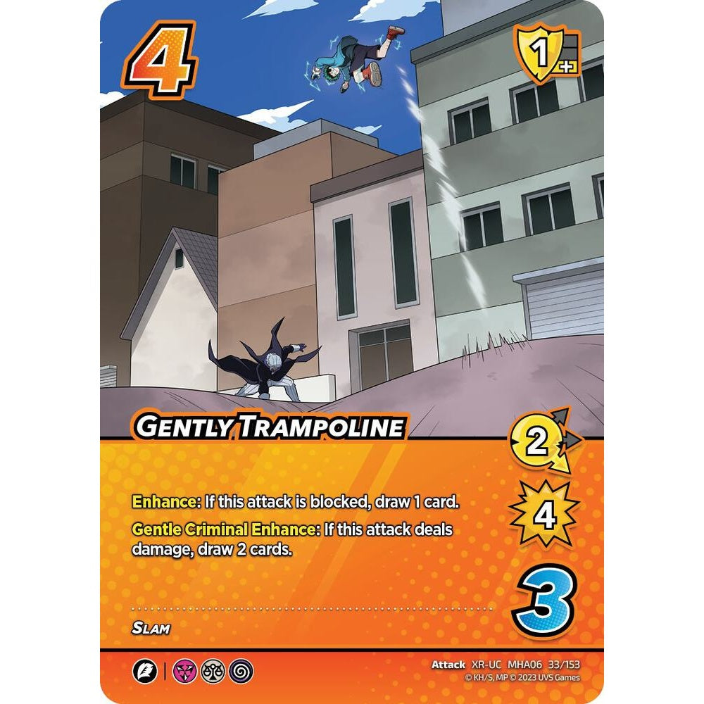 Gently Trampoline, 33/153, MHA06, Universus, MHA06 Jet Burn, nan