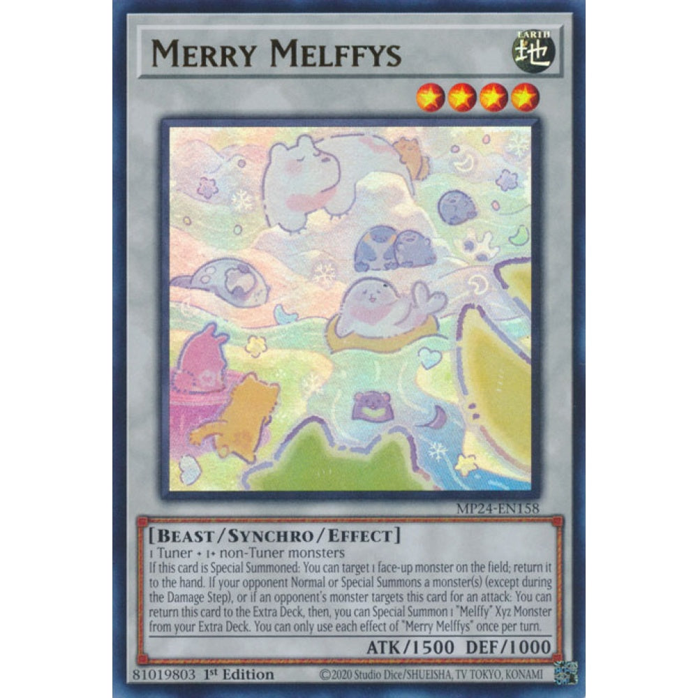 Merry Melffys MP24-EN158 Ultra Ultra Rare Yu-Gi-Oh 25th Anniversary Tin: Dueling Mirrors in Art
