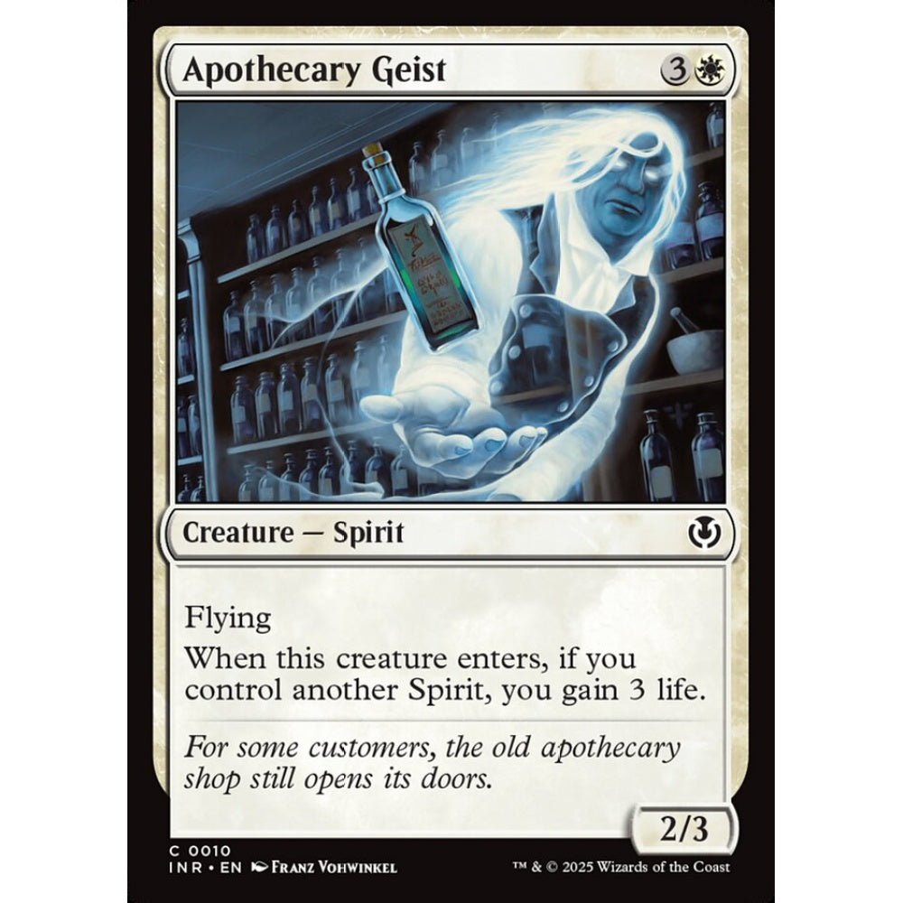 Apothecary Geist, 10, common, Magic: The Gathering, Innistrad Remastered