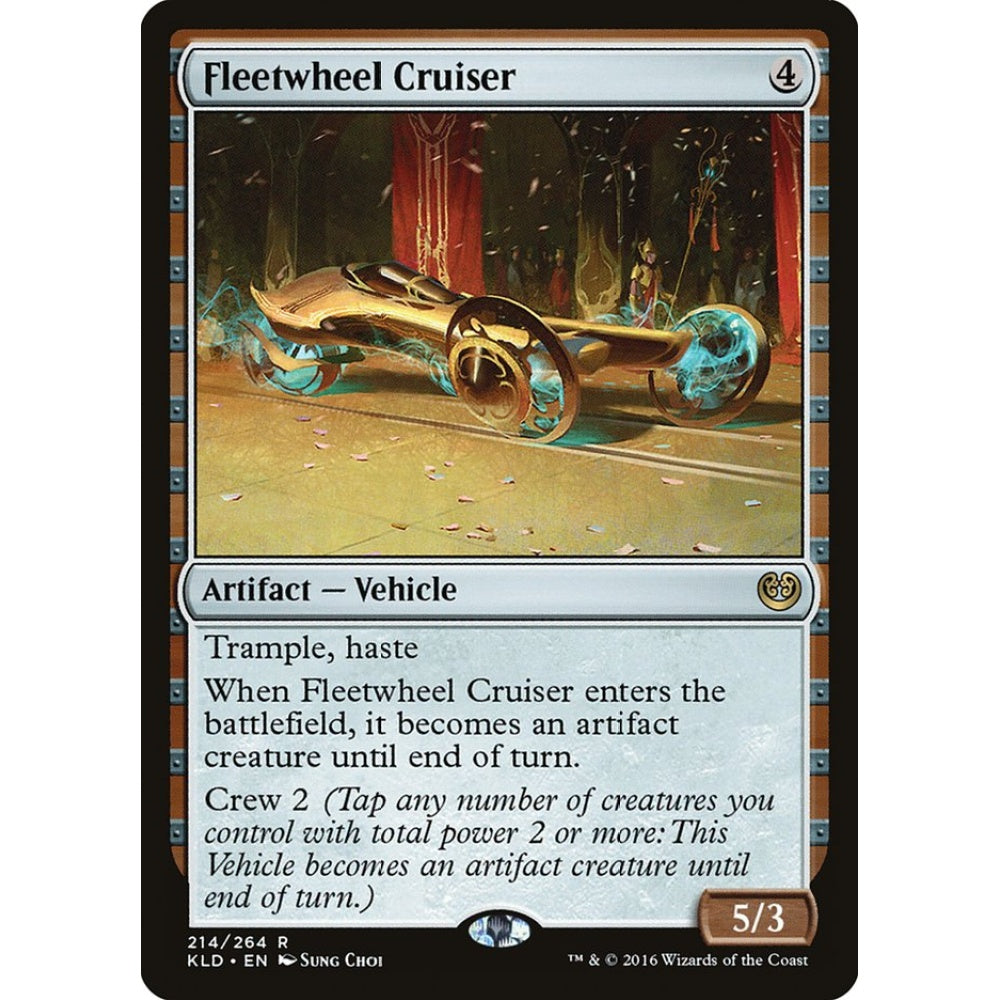 Fleetwheel Cruiser rare 214 Magic the Gathering Kaladesh
