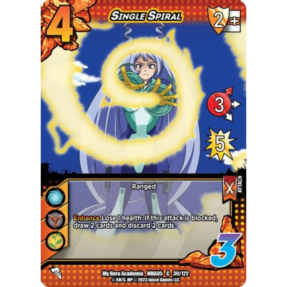 Single Spiral, 39/122, C, UniVersus, MHA05 Undaunted Raid