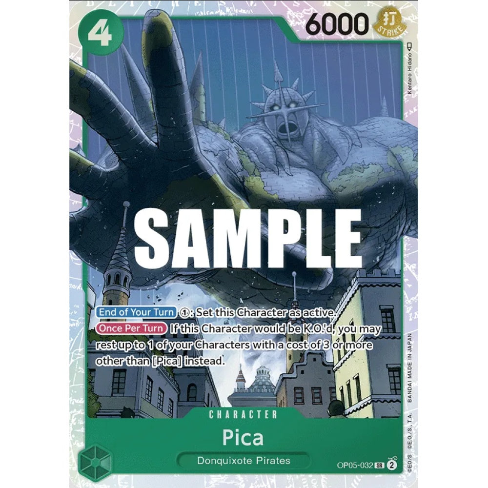 Pica, OP05-032, Super Rare, One Piece, Awakening of the New Era