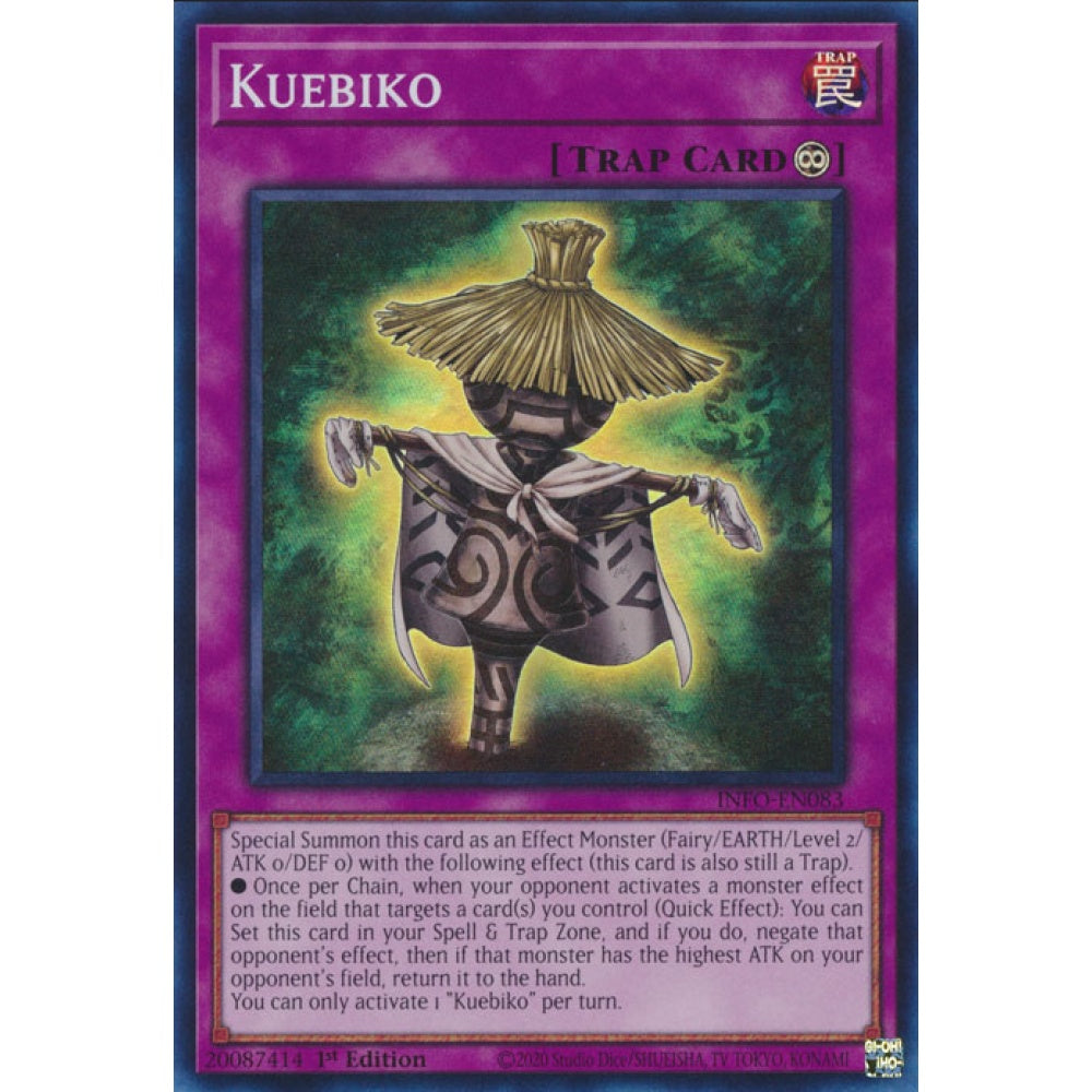 Kuebiko, INFO-EN083, Super Rare, Yu-Gi-Oh!, The Infinite Forbidden