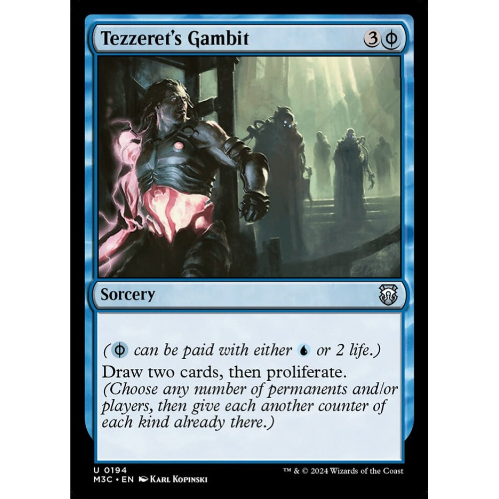 Tezzeret's Gambit, 194, uncommon, Magic: The Gathering, Modern Horizons 3