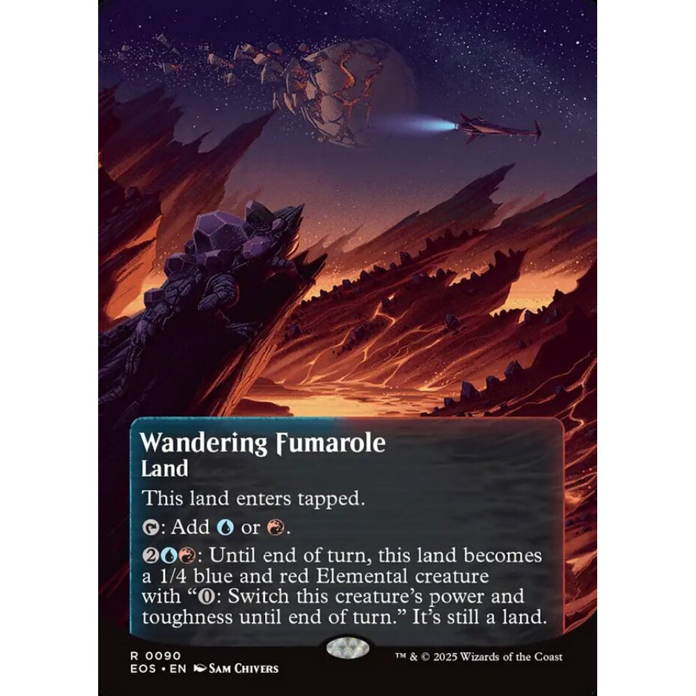 Wandering Fumarole rare 90 Magic the Gathering Edge of Eternities: Stellar Sights