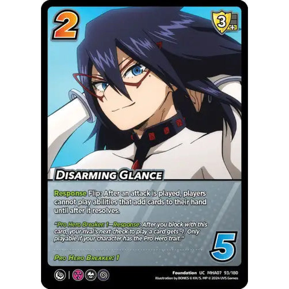 Disarming Glance, 93/180, UC, UniVersus, MHA07 Girl Power