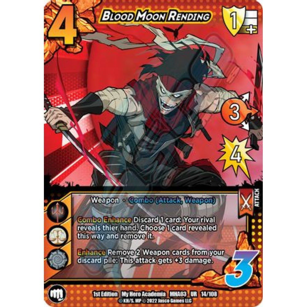 Blood Moon Rending, 14/108, UR, UniVersus, MHA03 Heroes Clash