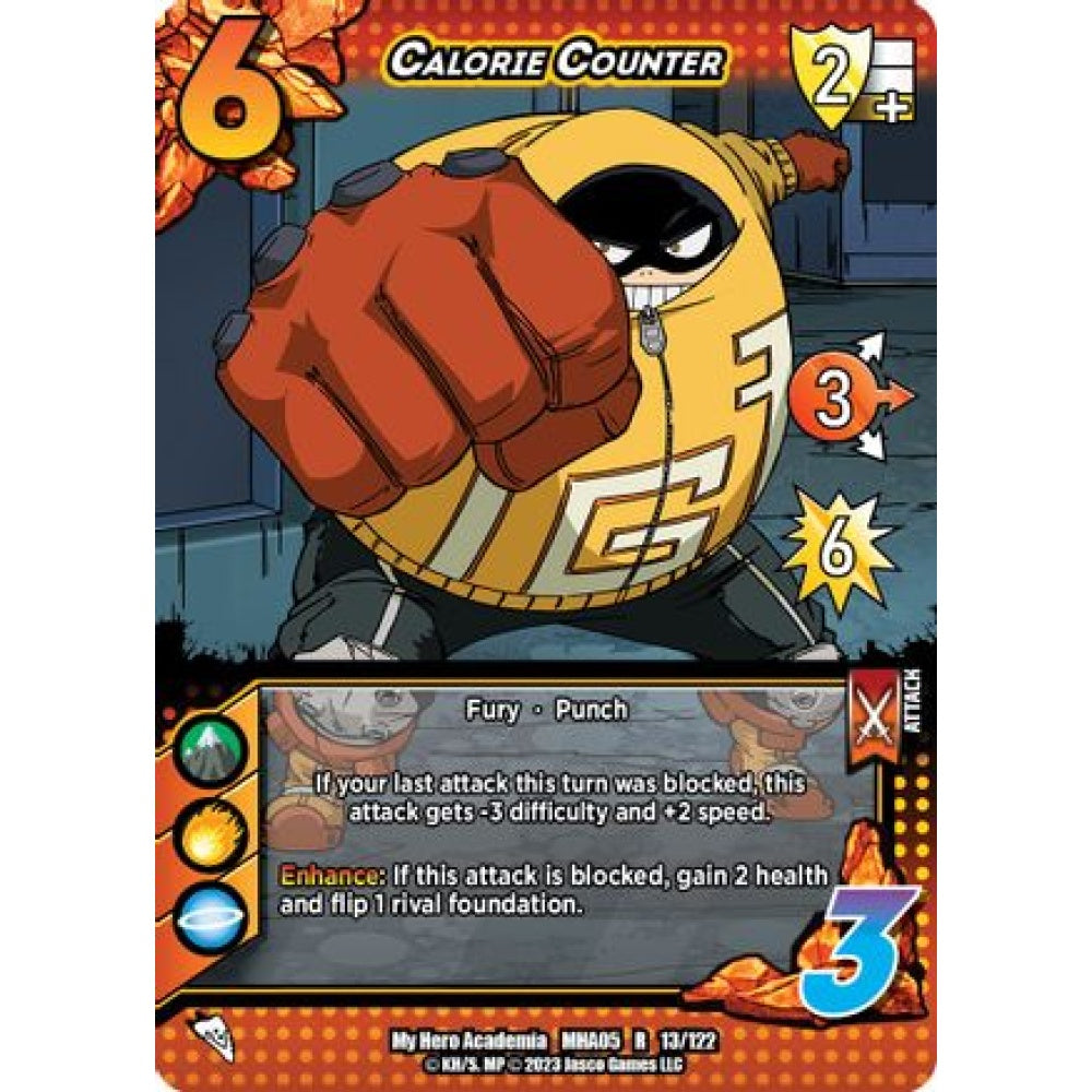 Calorie Counter, 13/122, R, UniVersus, MHA05 Undaunted Raid