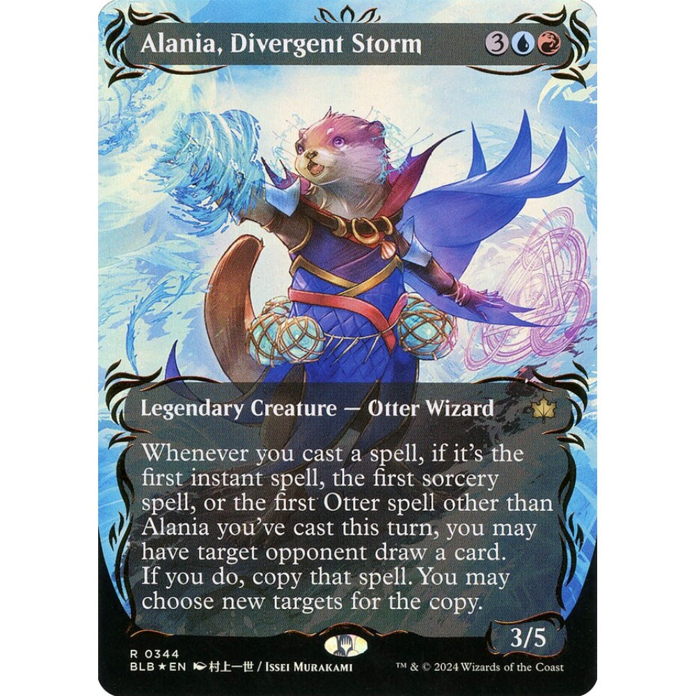 Alania, Divergent Storm, 344, rare, Magic: The Gathering, Bloomburrow
