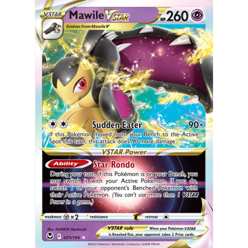 Mawile VSTAR Ultra Rare 071/195 Pokemon Card Game Silver Tempest