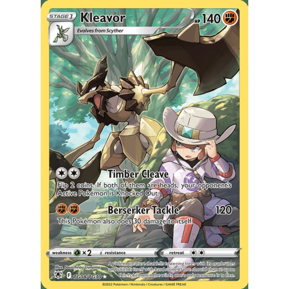 Kleavor Illustration Rare TG8/TG30 Pokemon Card Game Astral Radiance