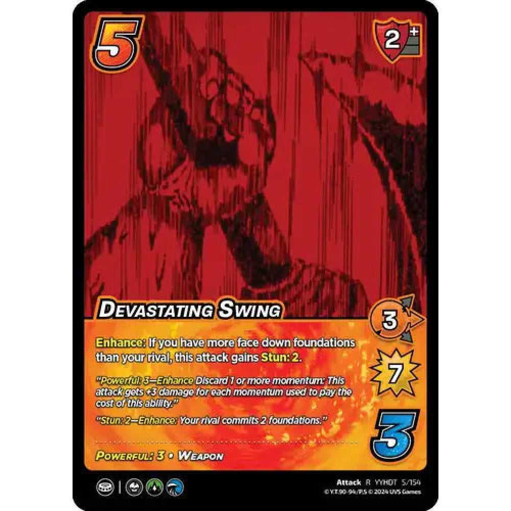 Devastating Swing, 5/154, R, UniVersus, Yu Yu Hakusho: Dark Tournament