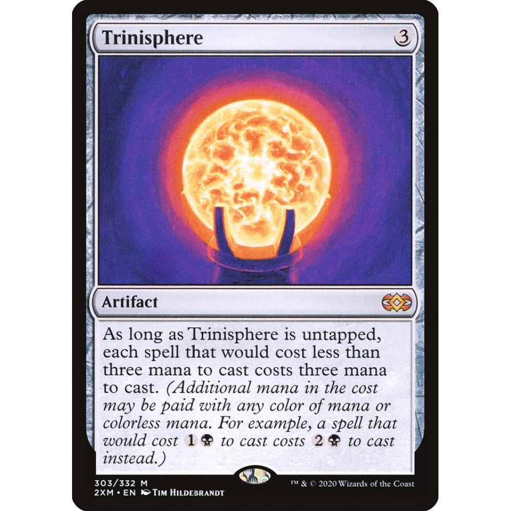 Trinisphere mythic 303 Magic the Gathering Double Masters