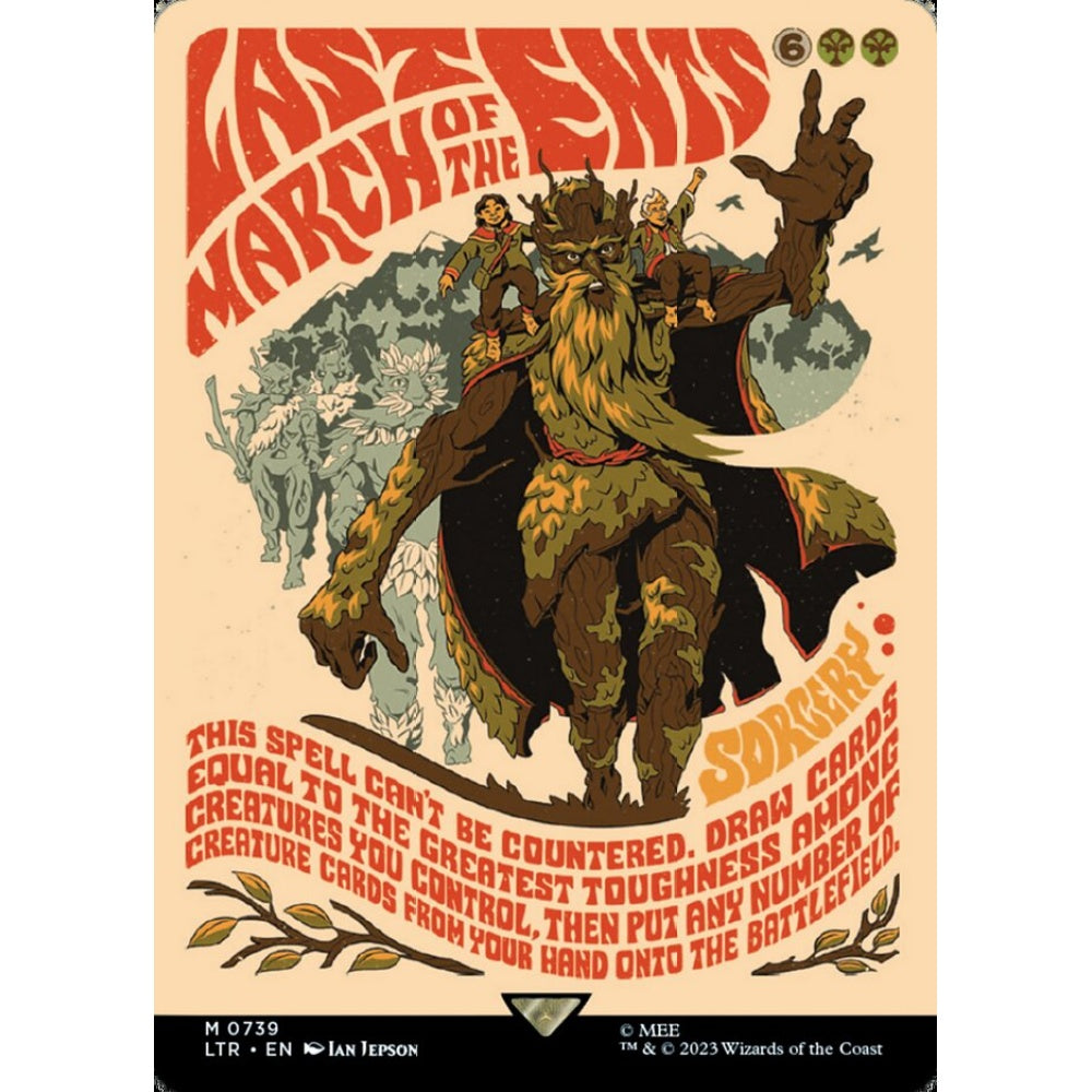 Last March of the Ents, mythic, 739, Magic the Gathering, The Lord of the Rings: Tales of Middle-earth