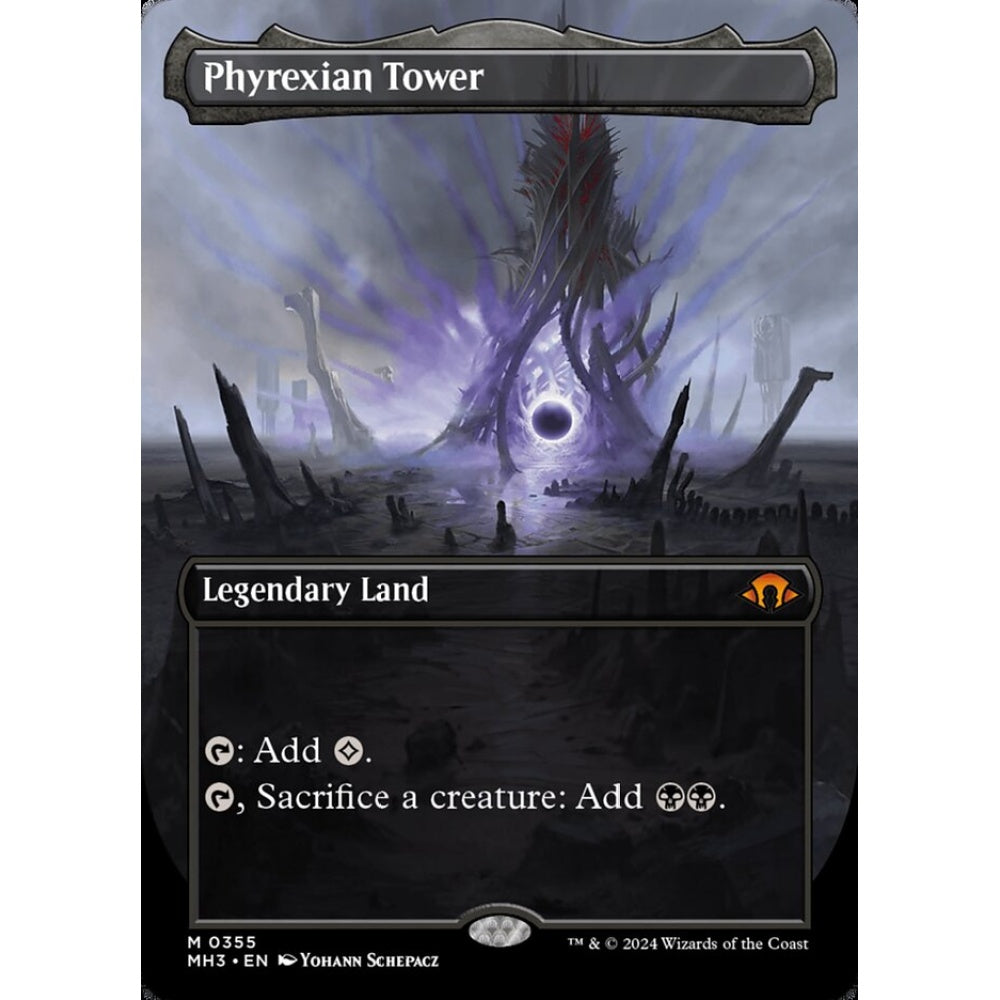 Phyrexian Tower, 355, mythic, Magic: The Gathering, Modern Horizons 3