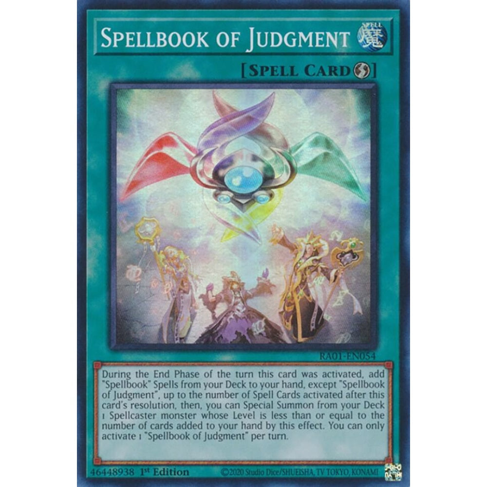 Spellbook of Judgment RA01-EN054 Super Yu-Gi-Oh 25th Anniversary Rarity Collection