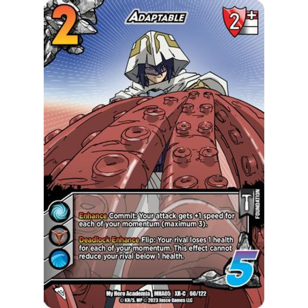 Adaptable, 60/122, XR-C, UniVersus, MHA05 Undaunted Raid