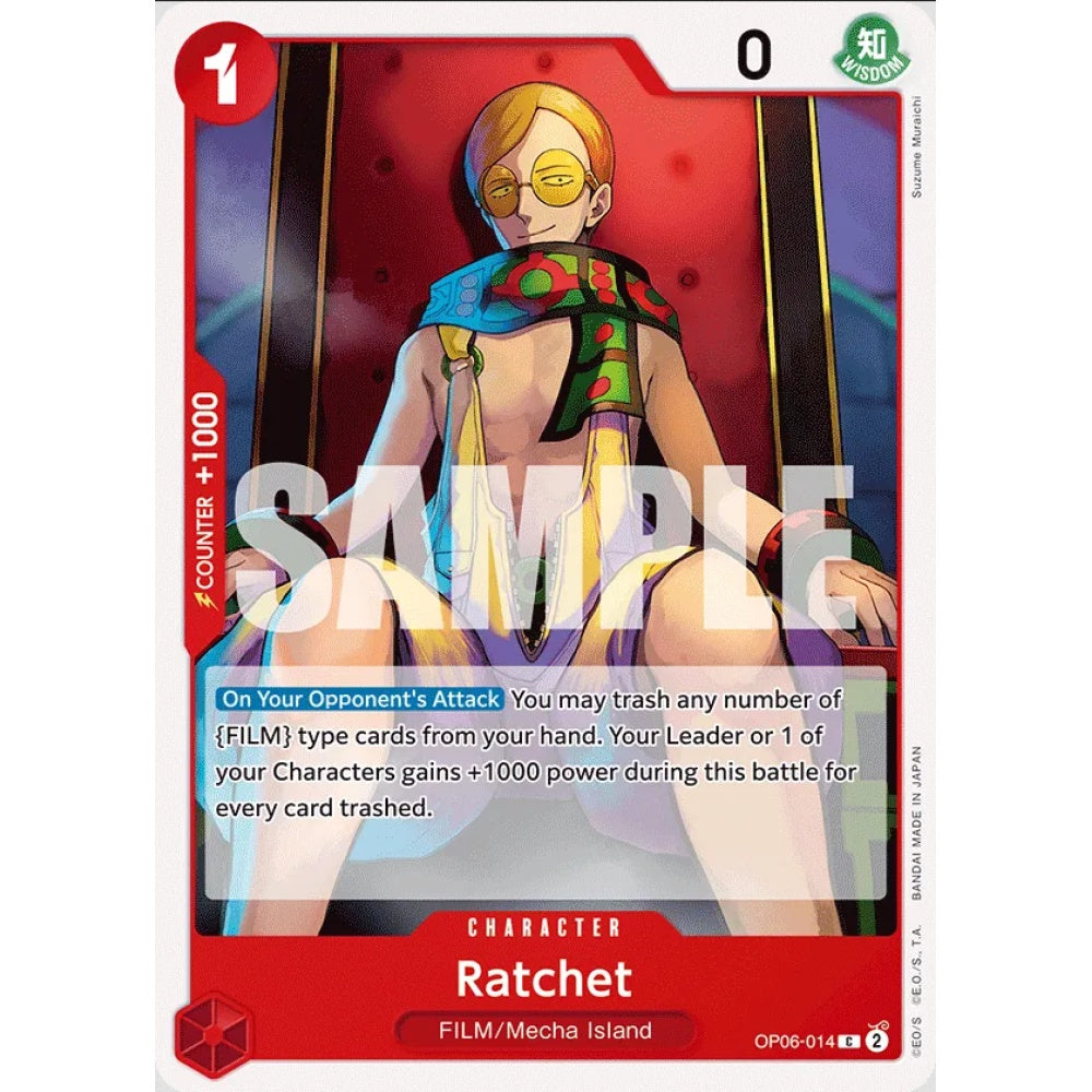 Ratchet, OP06-014, Common, One Piece, Wings of the Captain