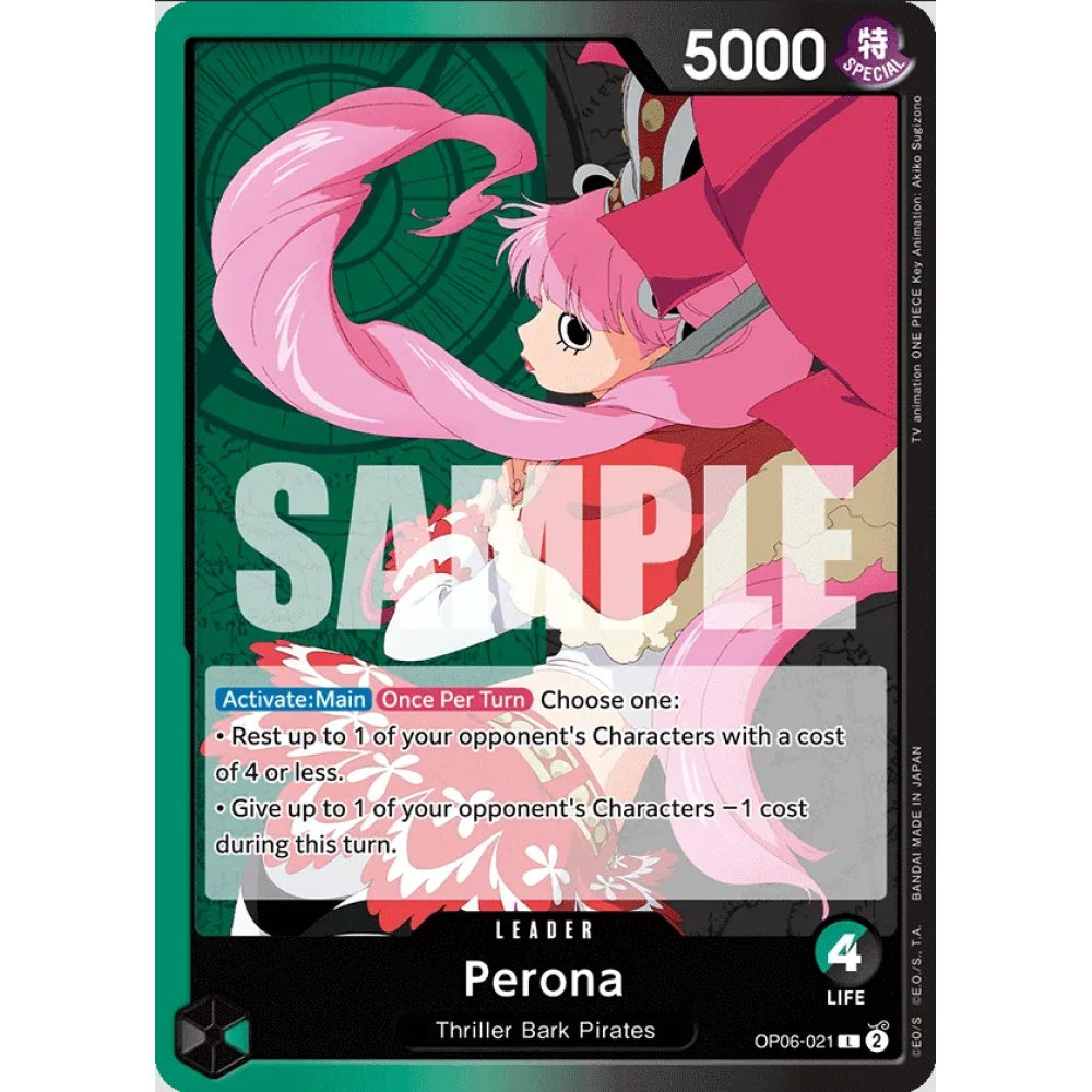 Perona, OP06-021, Leader, One Piece, Wings of the Captain