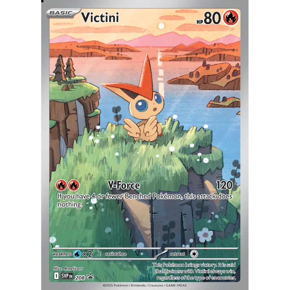 Victini Promo 208 Pokemon Card Game Scarlet & Violet Promos
