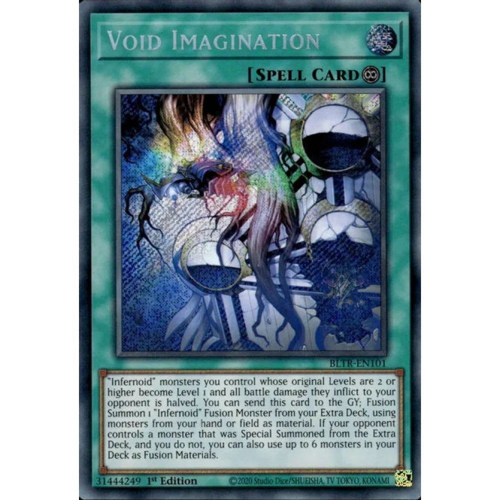 Void Imagination, BLTR-EN101, Secret Rare, Yu-Gi-Oh!, Battles of Legend: Terminal Revenge
