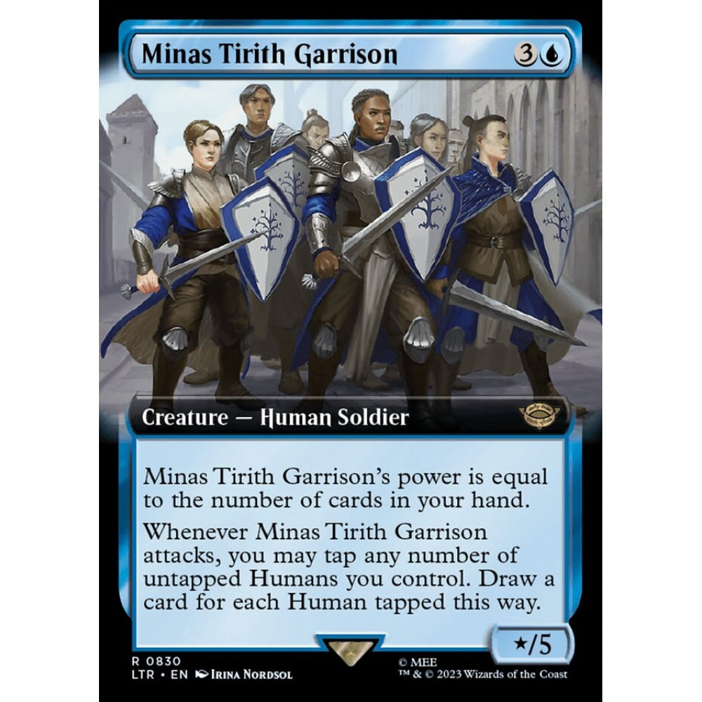 Minas Tirith Garrison, rare, 830, Magic the Gathering, The Lord of the Rings: Tales of Middle-earth