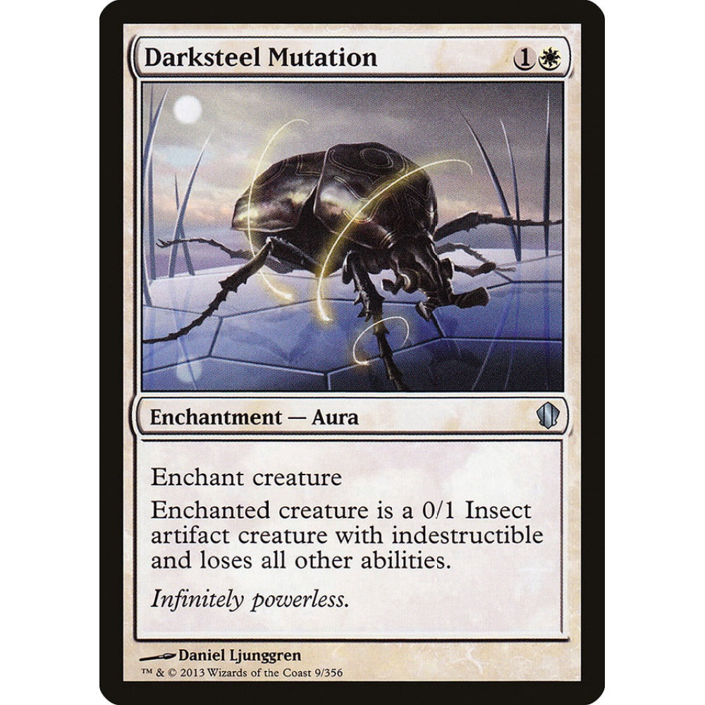 Darksteel Mutation uncommon 9 Magic the Gathering Commander 2013
