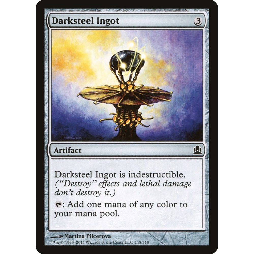 Darksteel Ingot common 245 Magic the Gathering Commander 2011