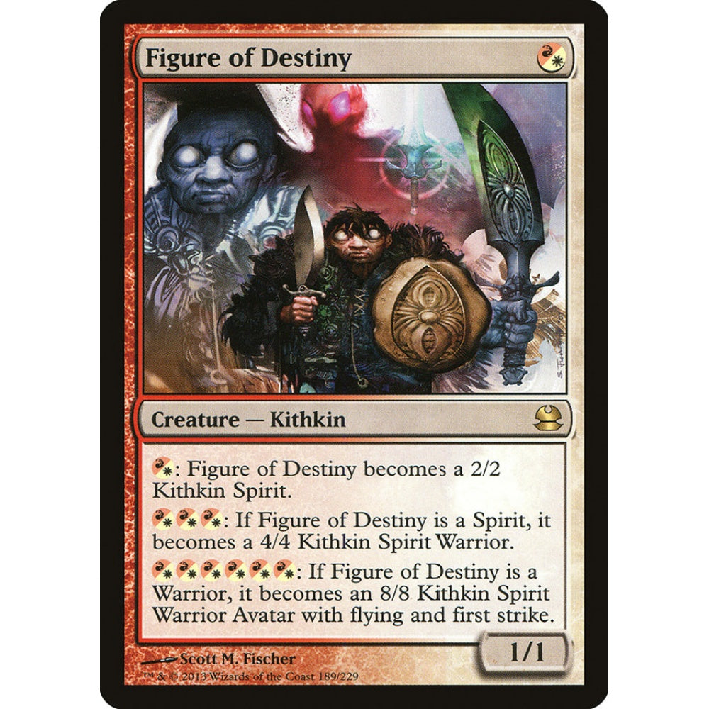 Figure of Destiny rare 189 Magic the Gathering Modern Masters