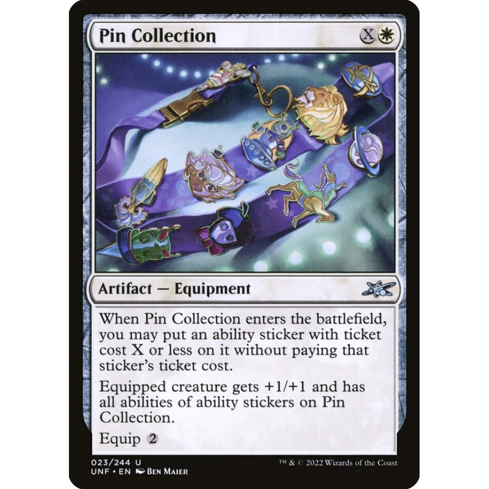 Pin Collection uncommon 23 Magic the Gathering Unfinity
