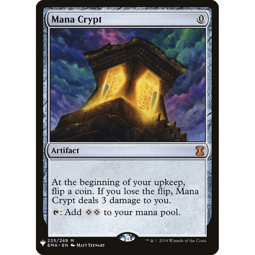 Mana Crypt mythic EMA-225 Magic the Gathering The List