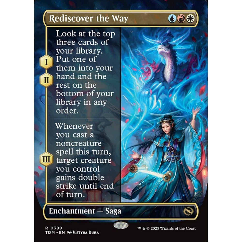 Rediscover the Way rare 388 Magic the Gathering Tarkir: Dragonstorm