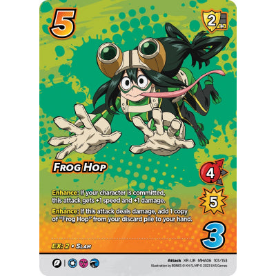 Frog Hop, 101/153, XR-UR, UniVersus, MHA06 Jet Burn