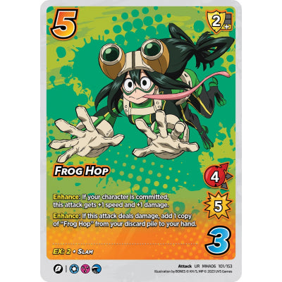 Frog Hop, 101/153, UR, UniVersus, MHA06 Jet Burn