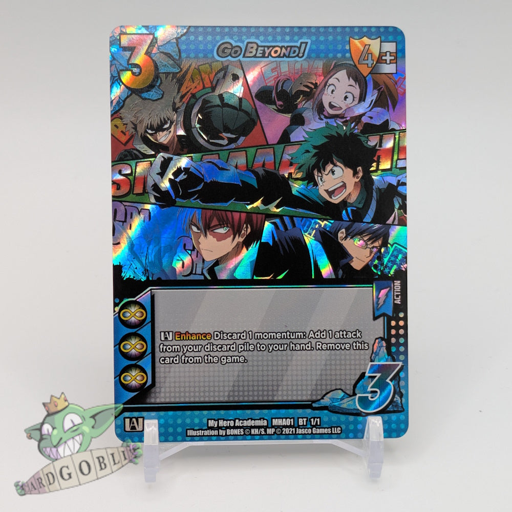 Go Beyond! (MHA01 BT 1/1)